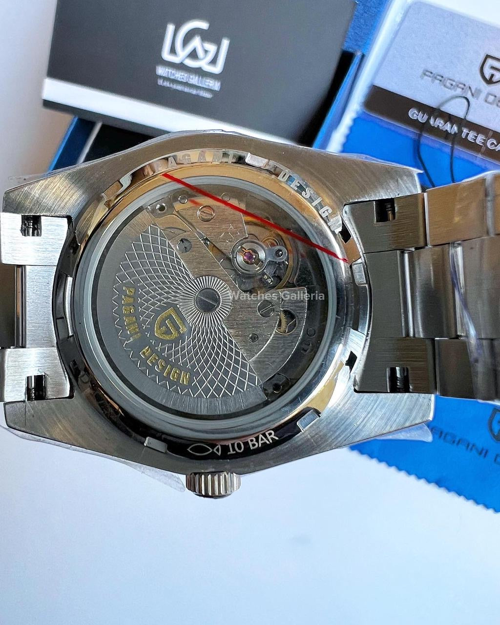 Pagani Design Date Day Automatic 36mm (Ice Blue) PD1752