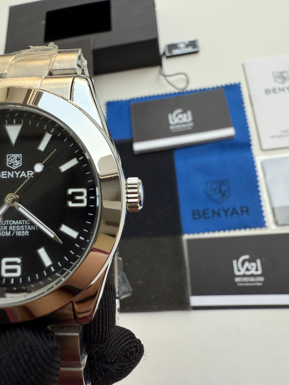 Benyar Explorer Automatic (Black) BY5177 Watches Galleria