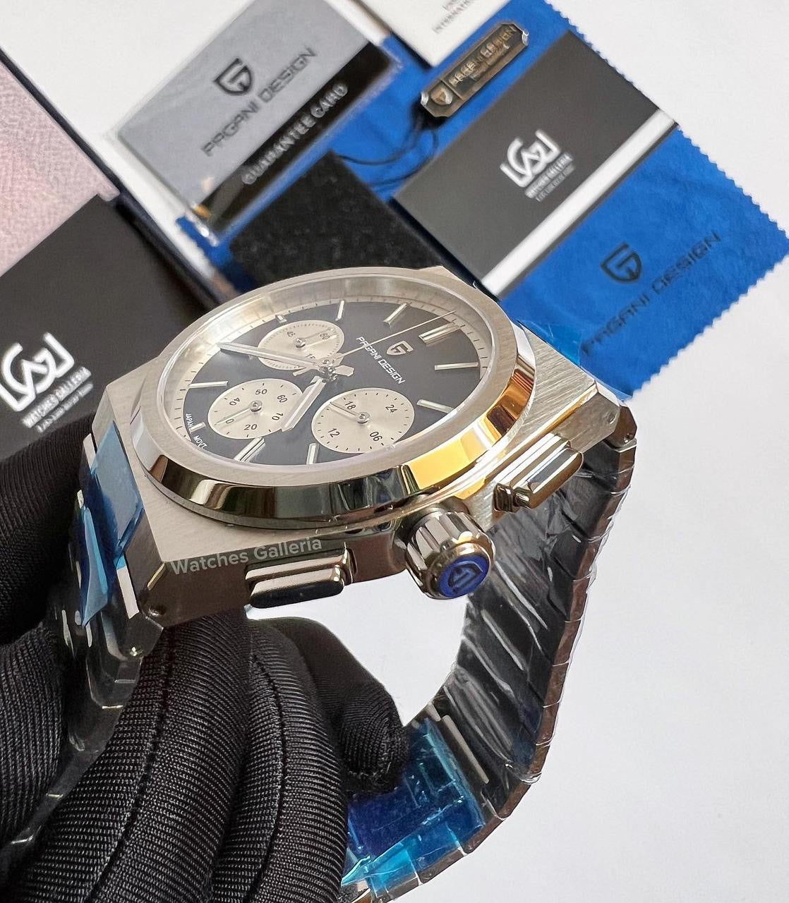 Pagani Design PRX Chronograph Quartz (Black) PD1761