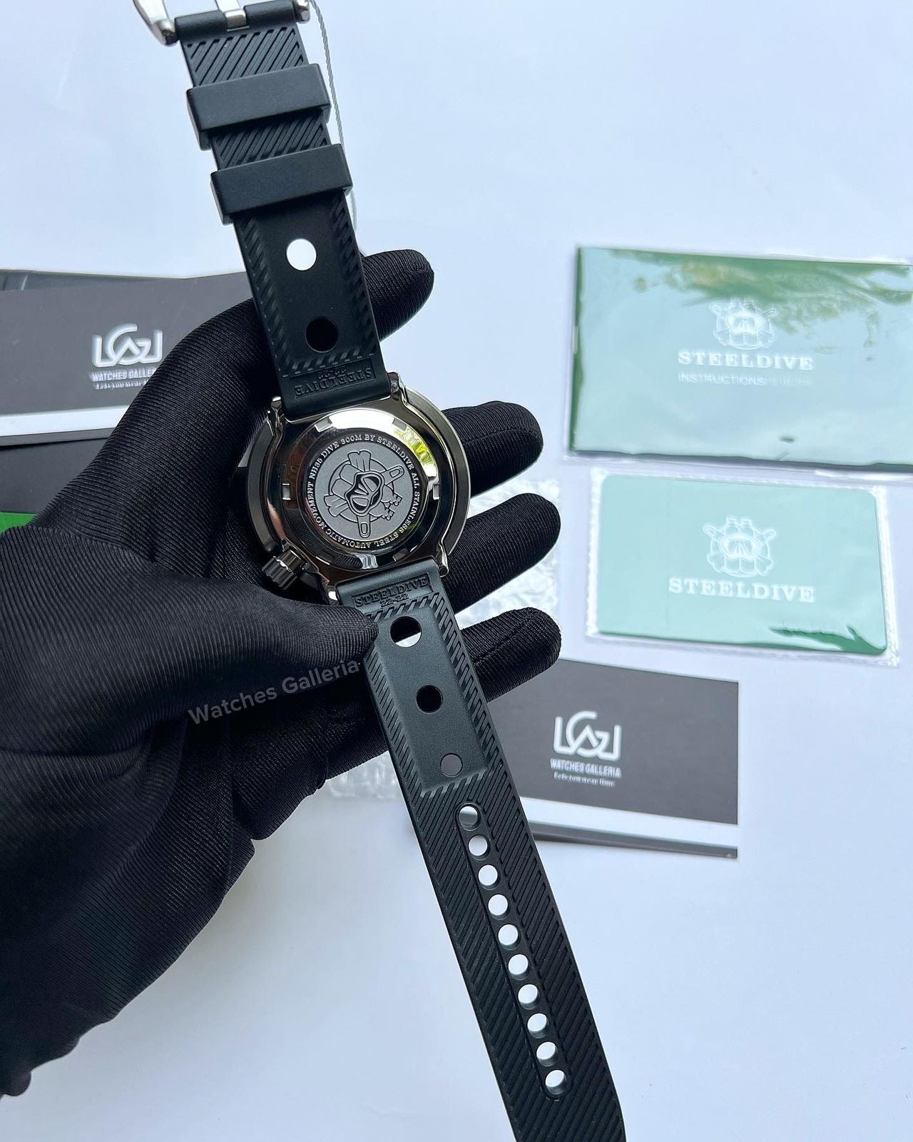 Steeldive Tuna Marineengineer Automotic (Black) SD1975