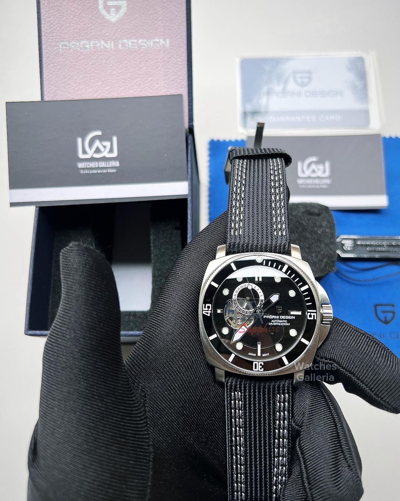Pagani Design Submersible Black Dial PD1736