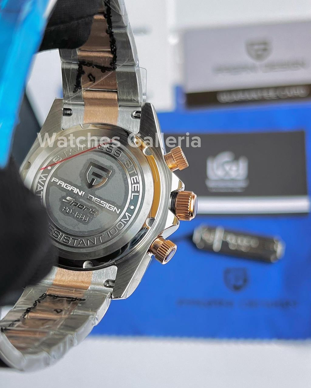 Pagani Design Daytona Quartz (Two Tone White) PD1644