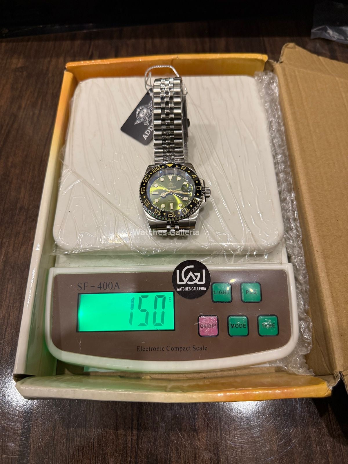Addiesdive GMT Master Quartz (Green) AD2050 Watches Galleria Š Copyrights All Right Reserved