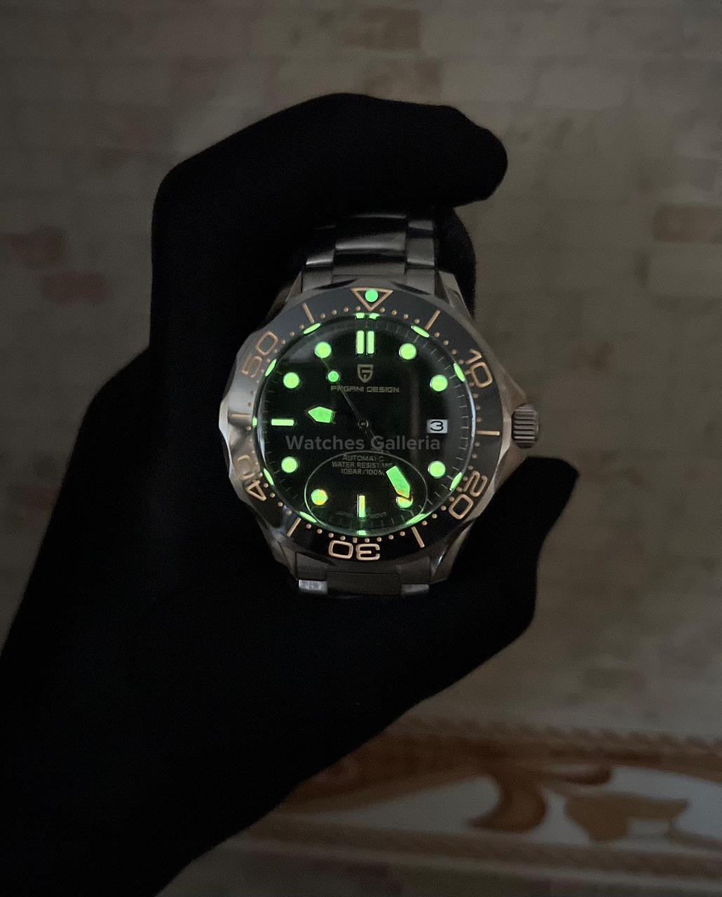 Pagani Design Seamaster James Bond Automatic (Black) PD1667