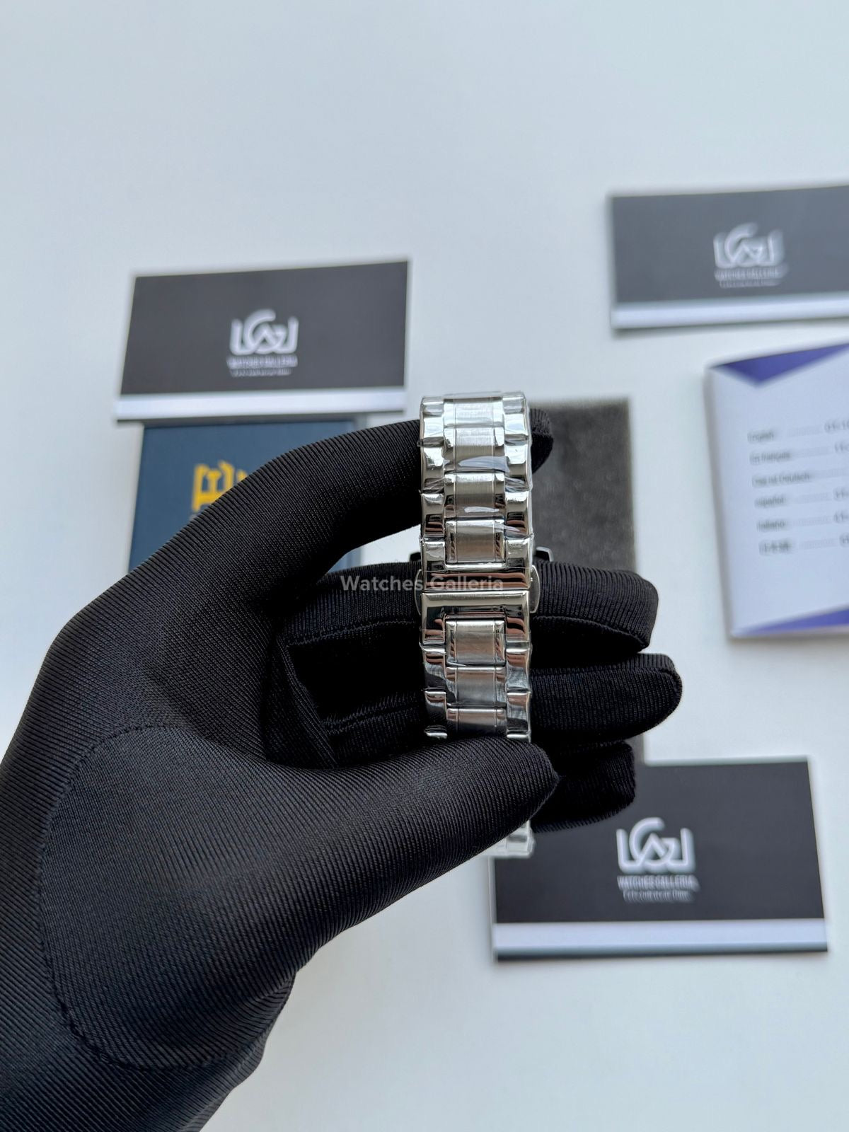 Lige Chronograph Quartz (Black) Lige8989 Watches Galleria