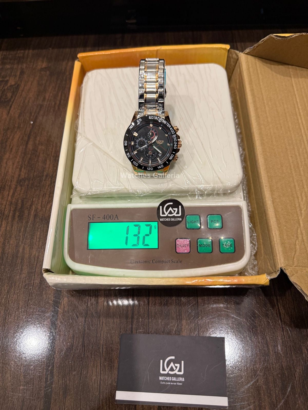 Lige Chronograph Quartz (Gold Black) Lige9982 Watches Galleria