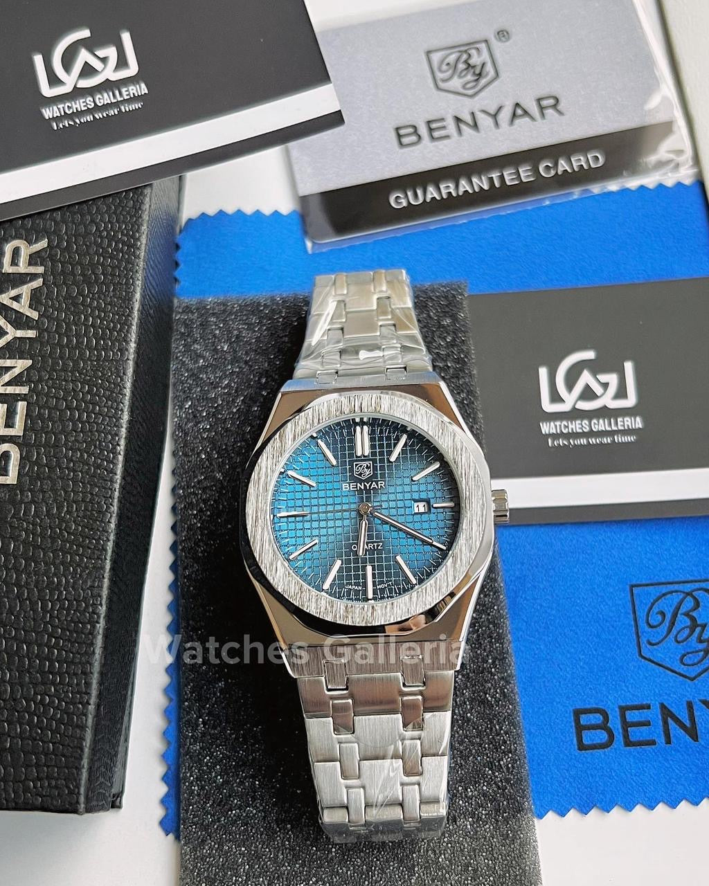 Benyar Royal Oak V1 Quartz (Blue) BY5156