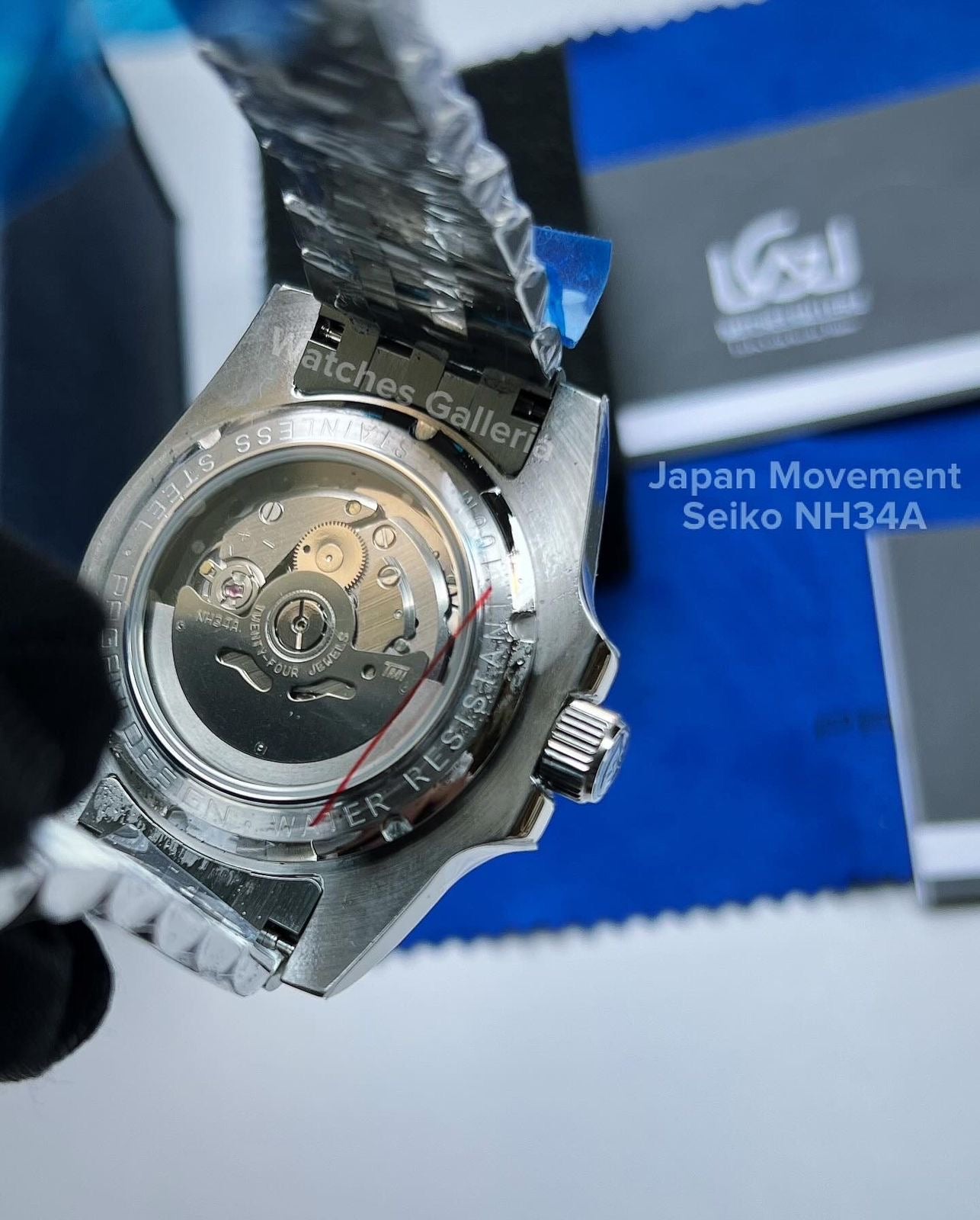 Pagani Design GMT Master Automatic Seiko NH34A (Batman) PD1662A
