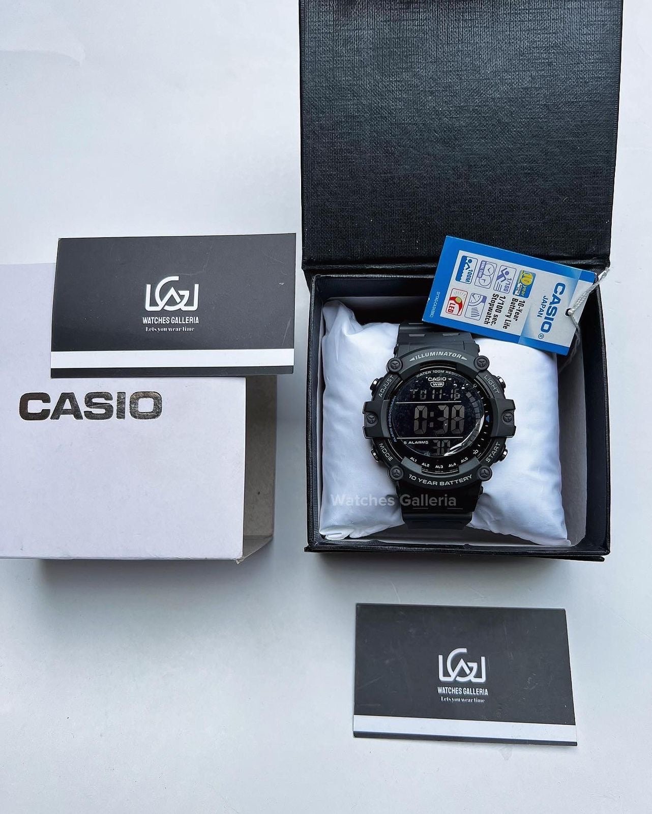 Casio Sports Digital Watch Quartz AE-1500WH-1