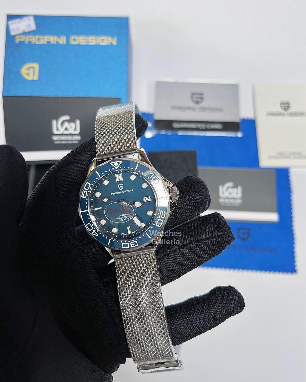 Pagani Design Seamaster James Bond Automatic (Blue) PD1667 "Special Edition"