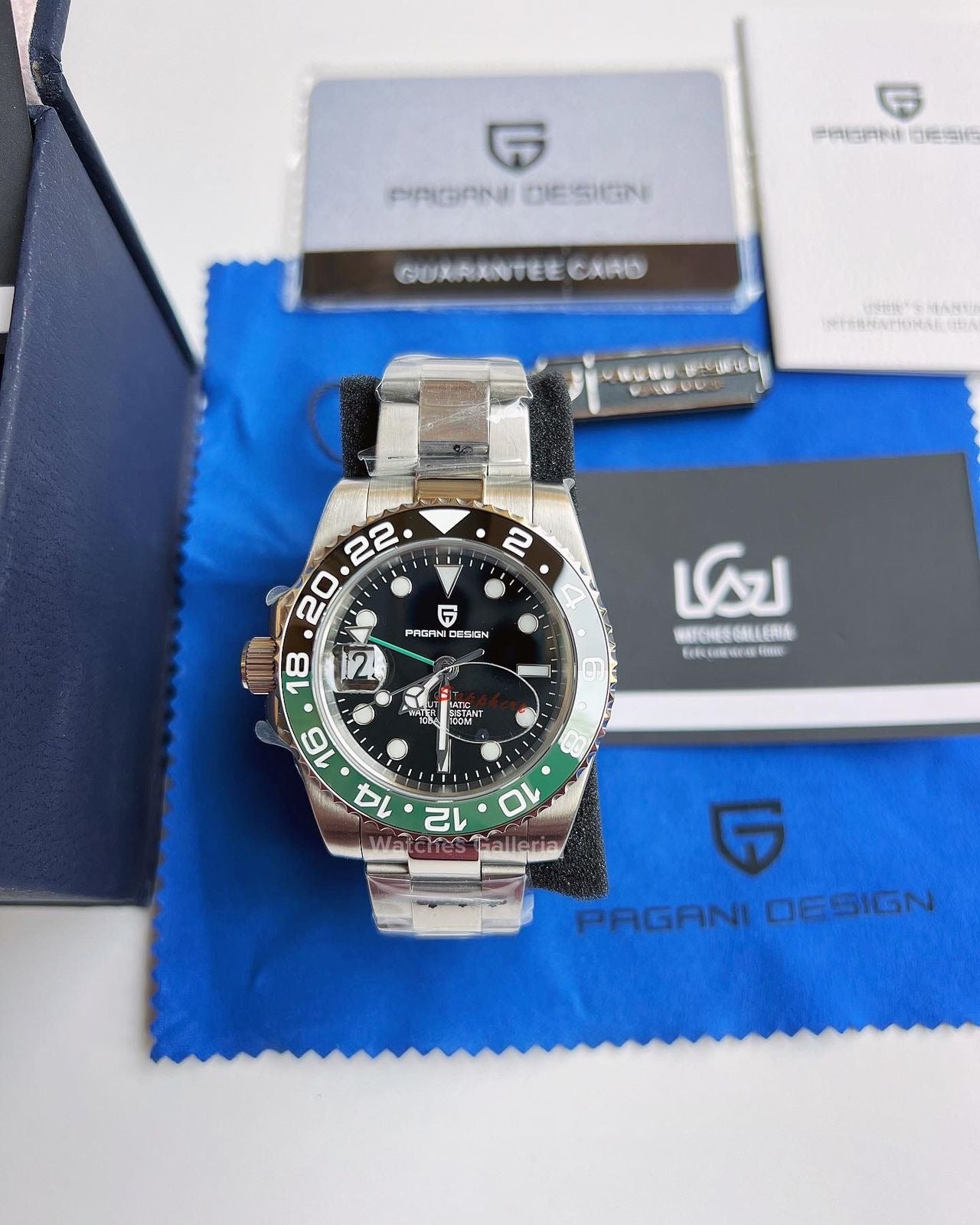 Pagani Design GMT Master Automatic (Sprite) PD1662