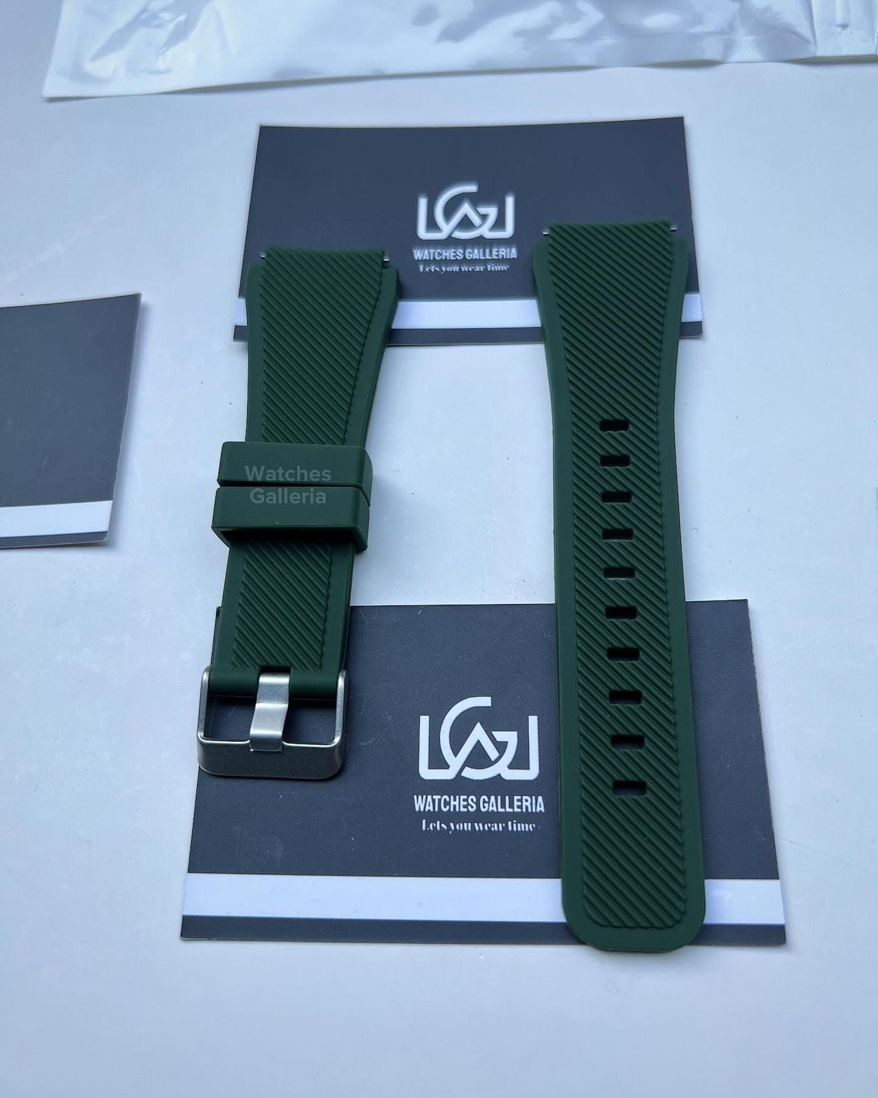 Silicon Straps for Samsung S3 Watch & Huawei GT 46mm (Green)