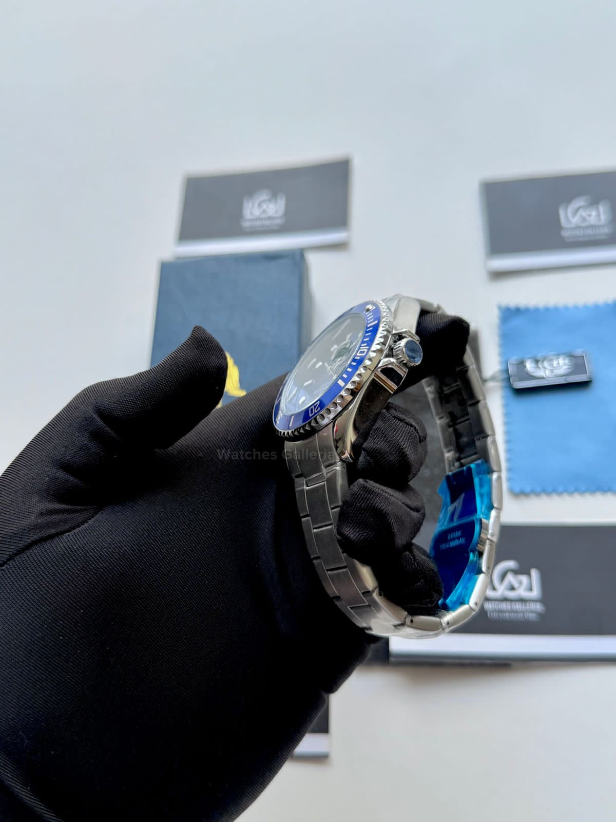 Lige Submariner Smurf Quartz Lige10045 Watches Galleria © Copyrights All Right Reserved