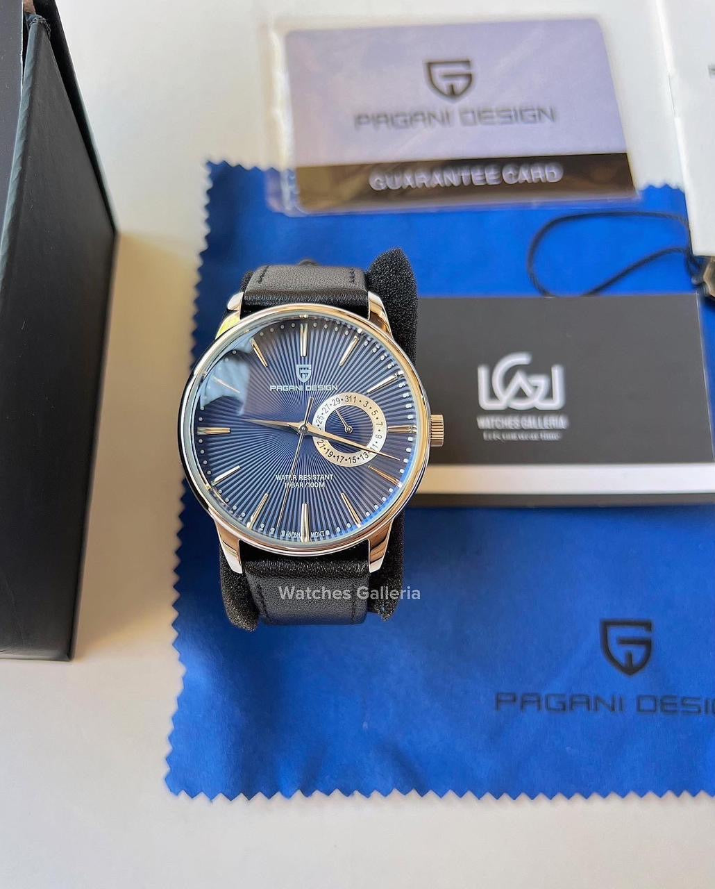 Pagani design Cocktail Time Quartz (Silver/Blue) PD1654