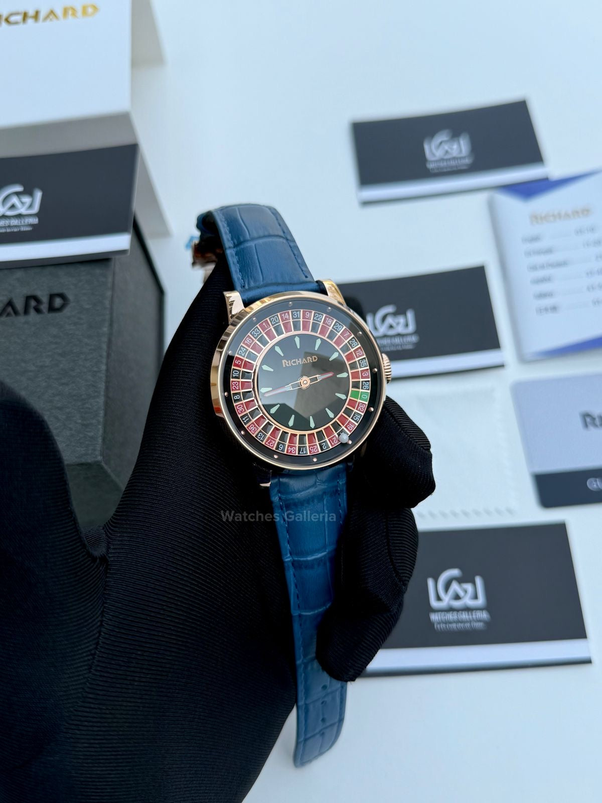 Richard Casino Automatic (Blue) RH002 Watches Galleria