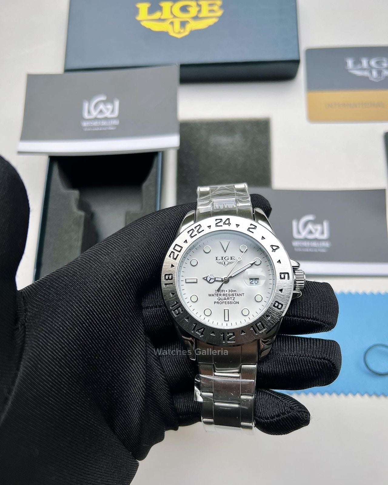 Lige Explorer II Quartz (White) LG8947