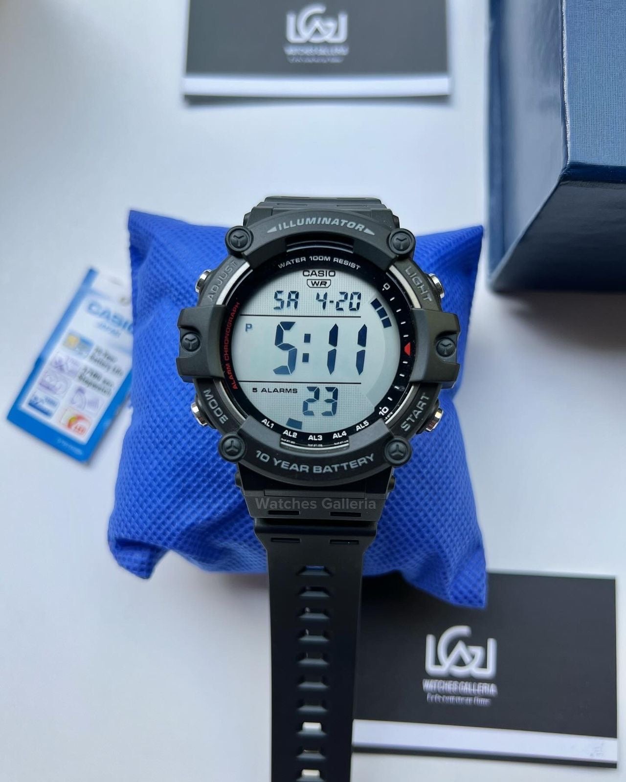 Casio Sports Digital Watch AE1500WH Watches Galleria