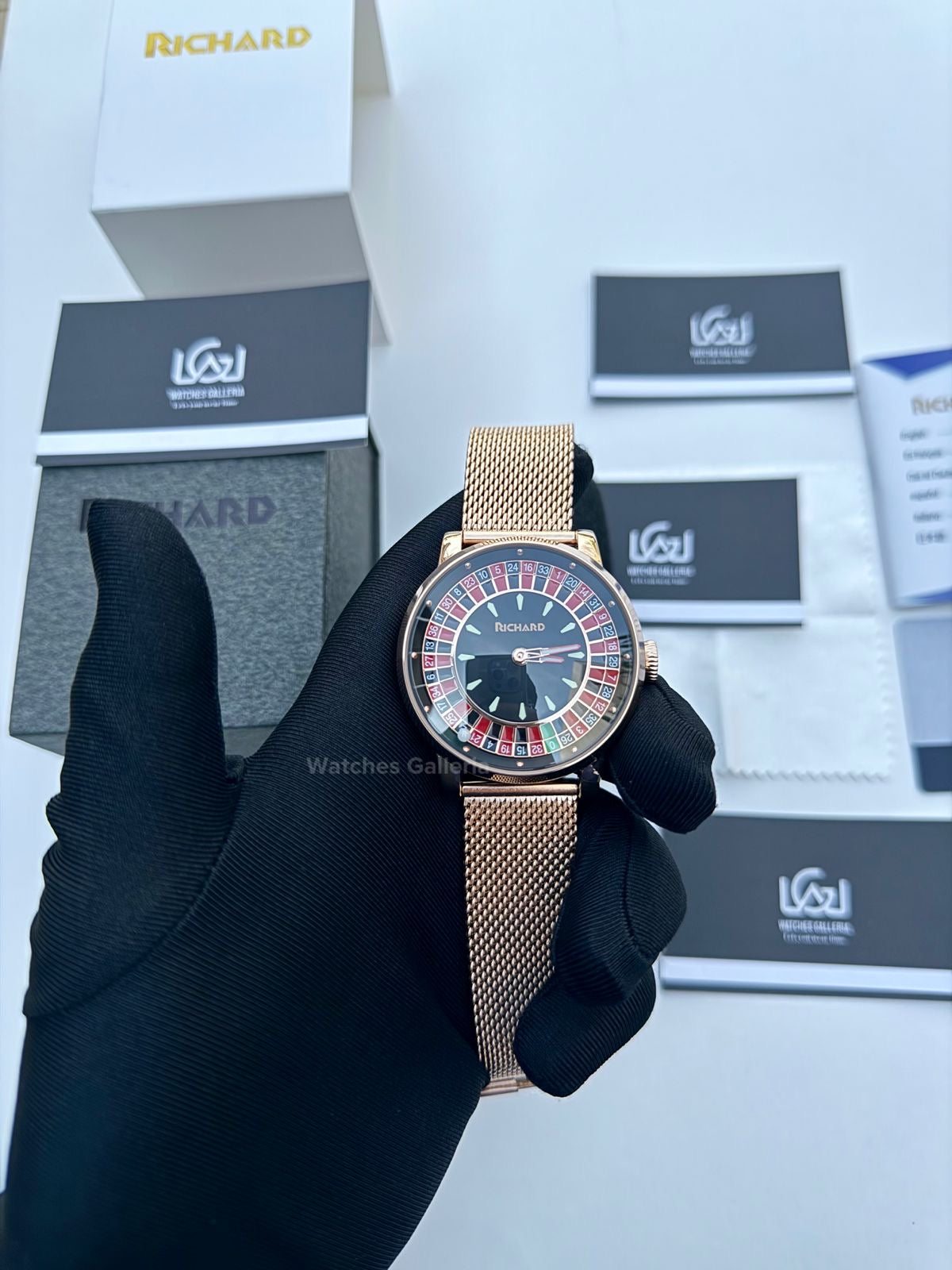 Richard Casino Automatic (Mesh Bracelet) RH002 Watches Galleria