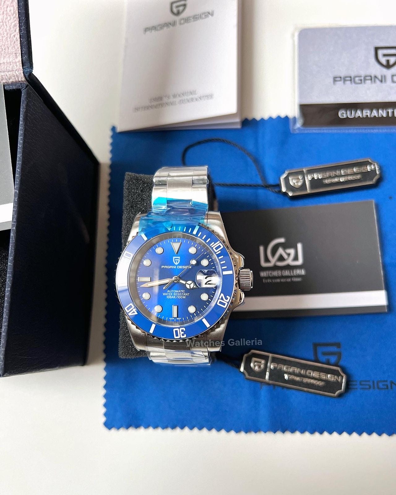 Pagani Design Submariner Automatic (Smurf) PD1661