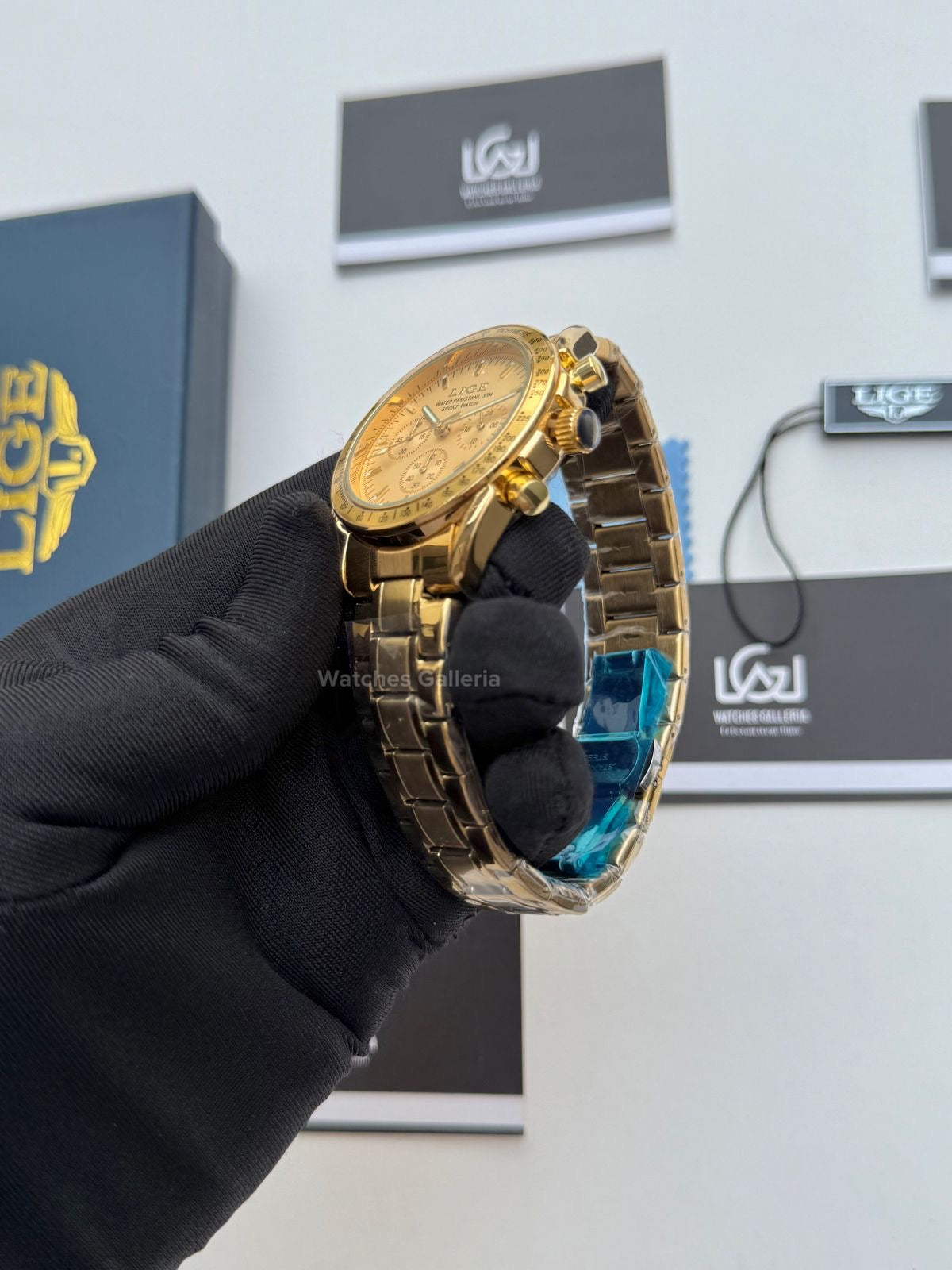 Lige Speedmaster (Gold) lige89137 Watches Galleria