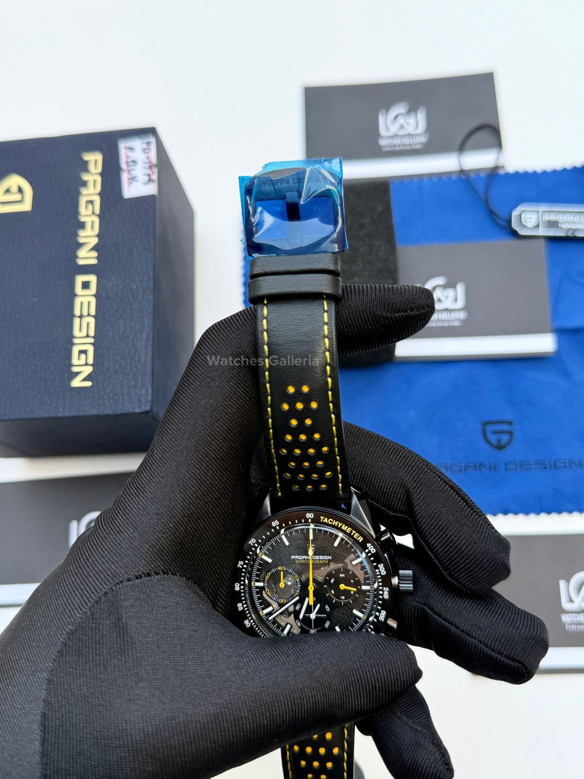 Pagani Design Speedmaster Dark Side of the Moon Apollo 8 Quartz PD1779 Watches Galleria