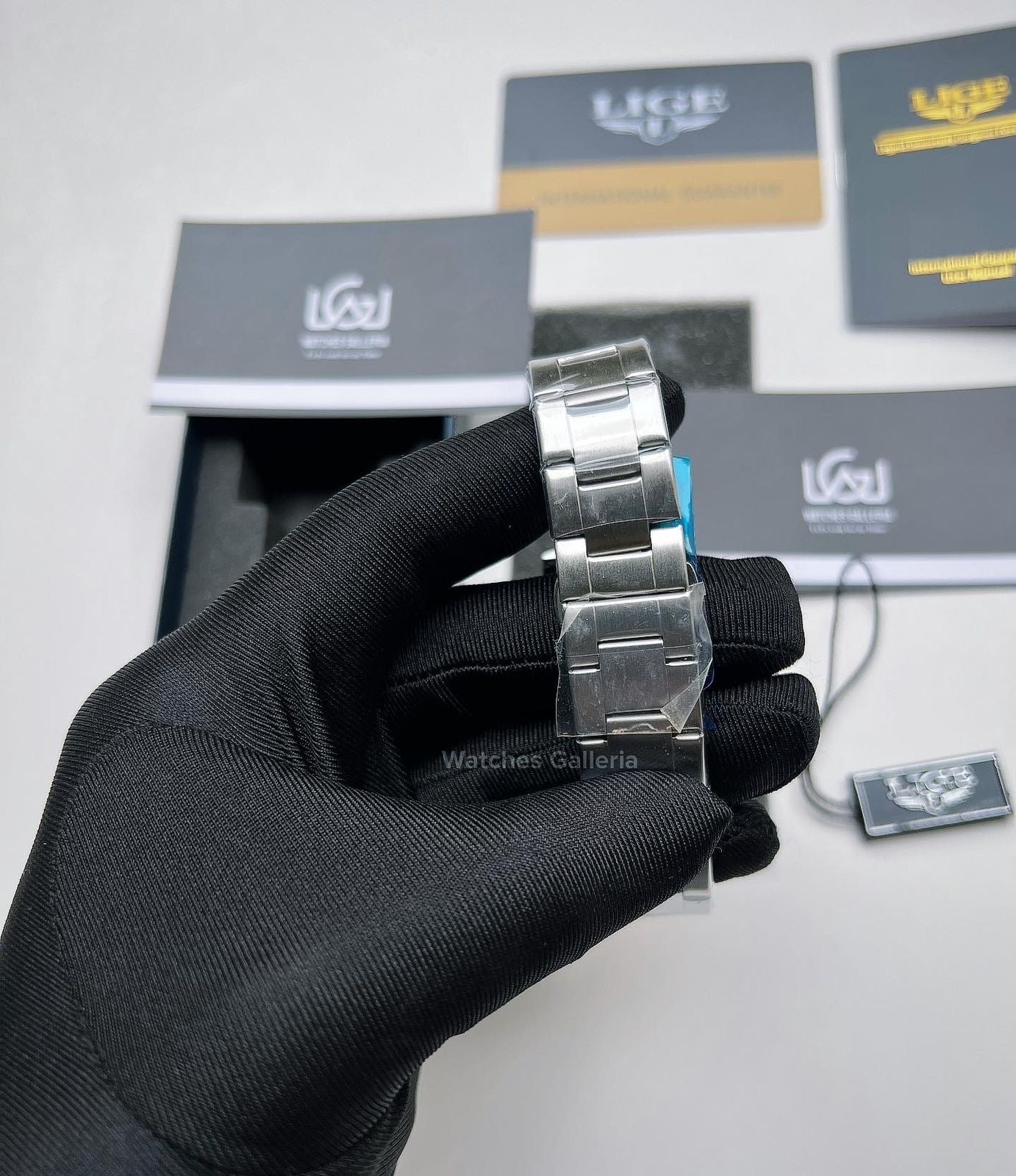 Lige Sea Master Diver Quartz (Black) LG8936