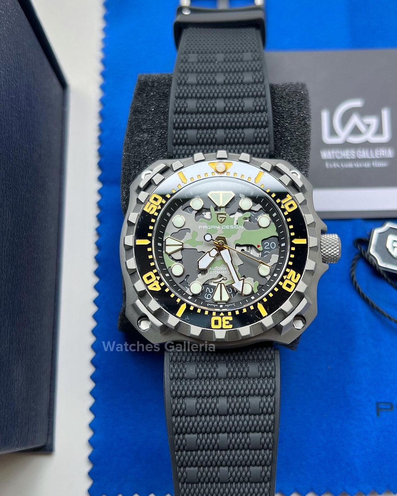 Pagani Design Promaster Diver (Military Camouflage Dial) PDys009