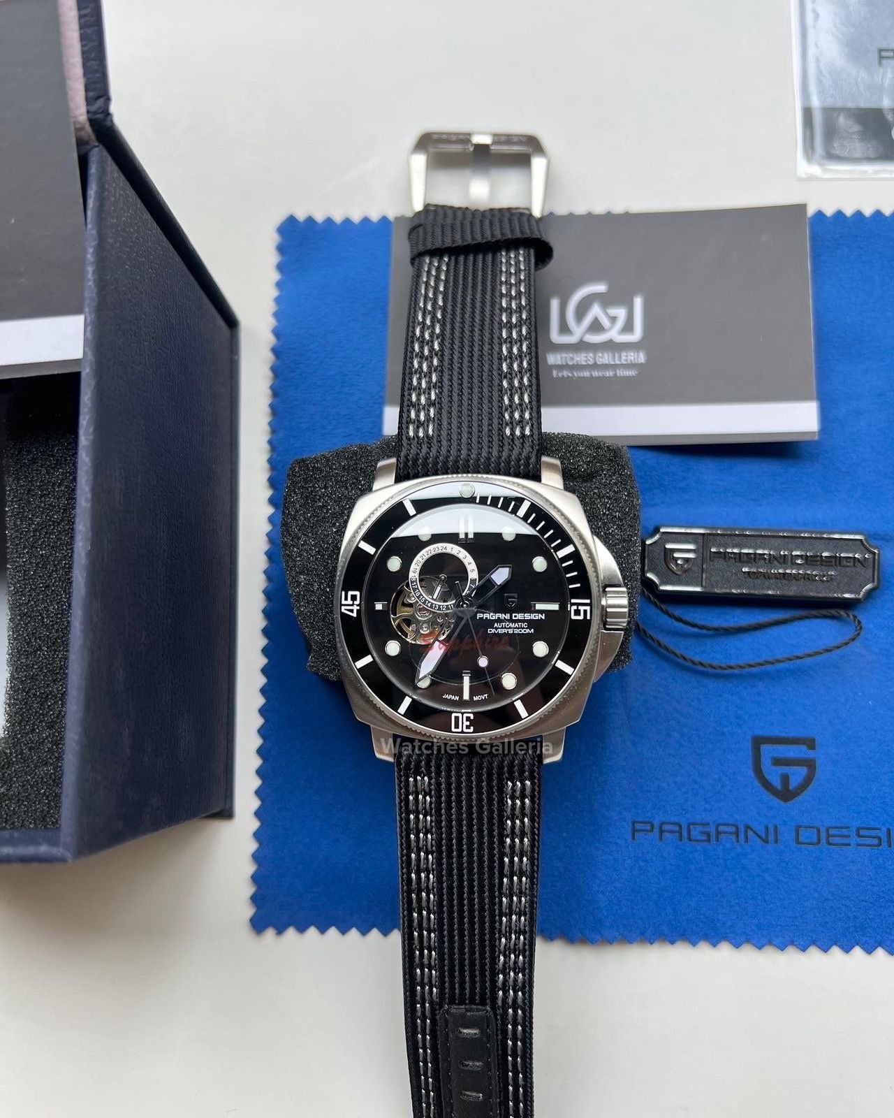Pagani Design Submersible Black Dial PD1736