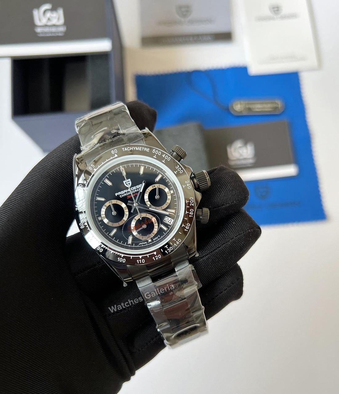 Pagani Design Daytona Quartz Special Edition (All Black) PD1644