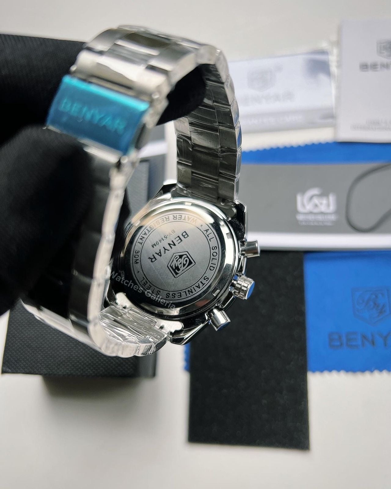 Benyar Speedmaster Quartz (Black) BY5140