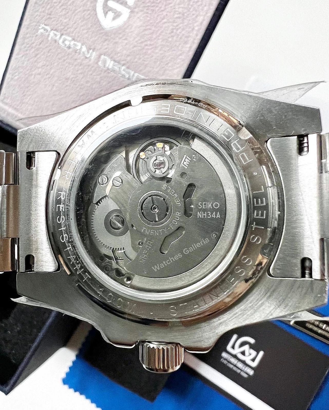 Pagani Design GMT Master V3 Seiko NH34A Automatic (Pepsi) PD1662A