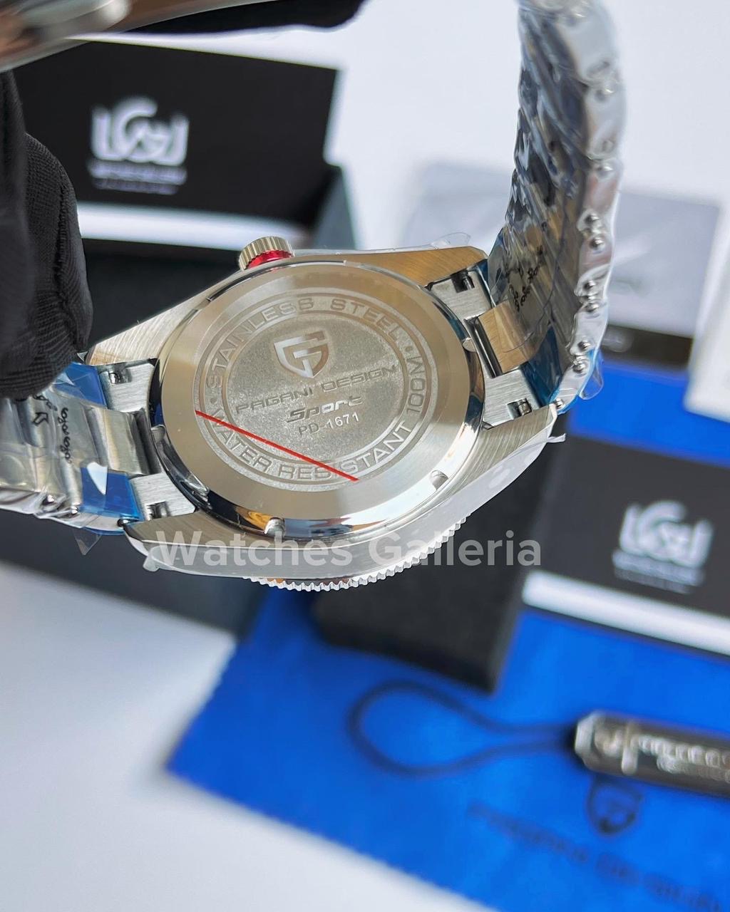 Pagani Design Black Bay Automatic (Black) PD1671