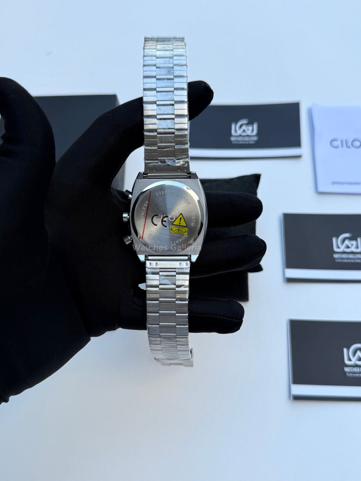 Ciloa Aqua Chronograph Steel Quartz ciloa501 Watches Galleria