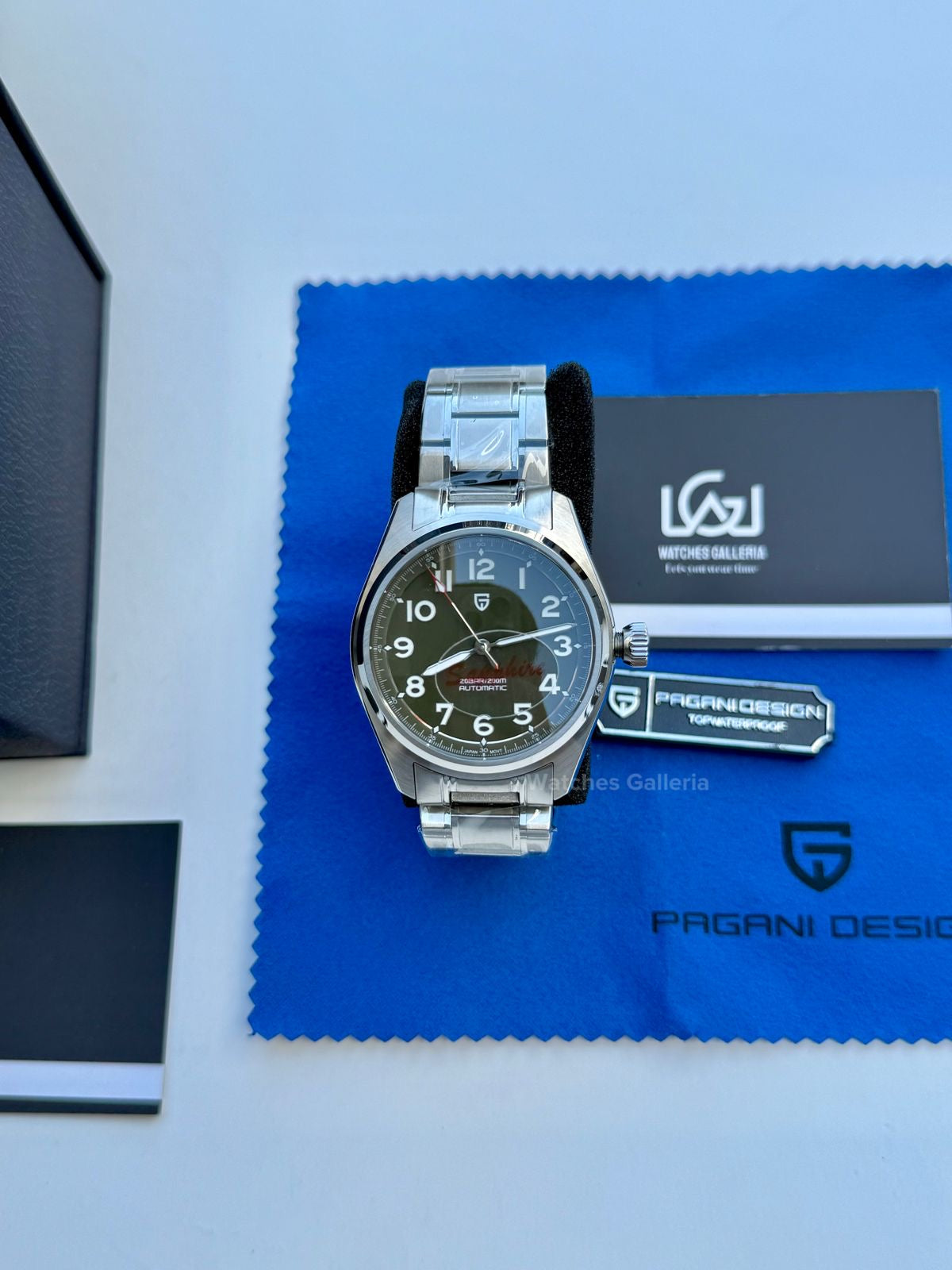 Pagani Design Spirit Pilot Automatic (Green) PD1717 Watches Galleria
