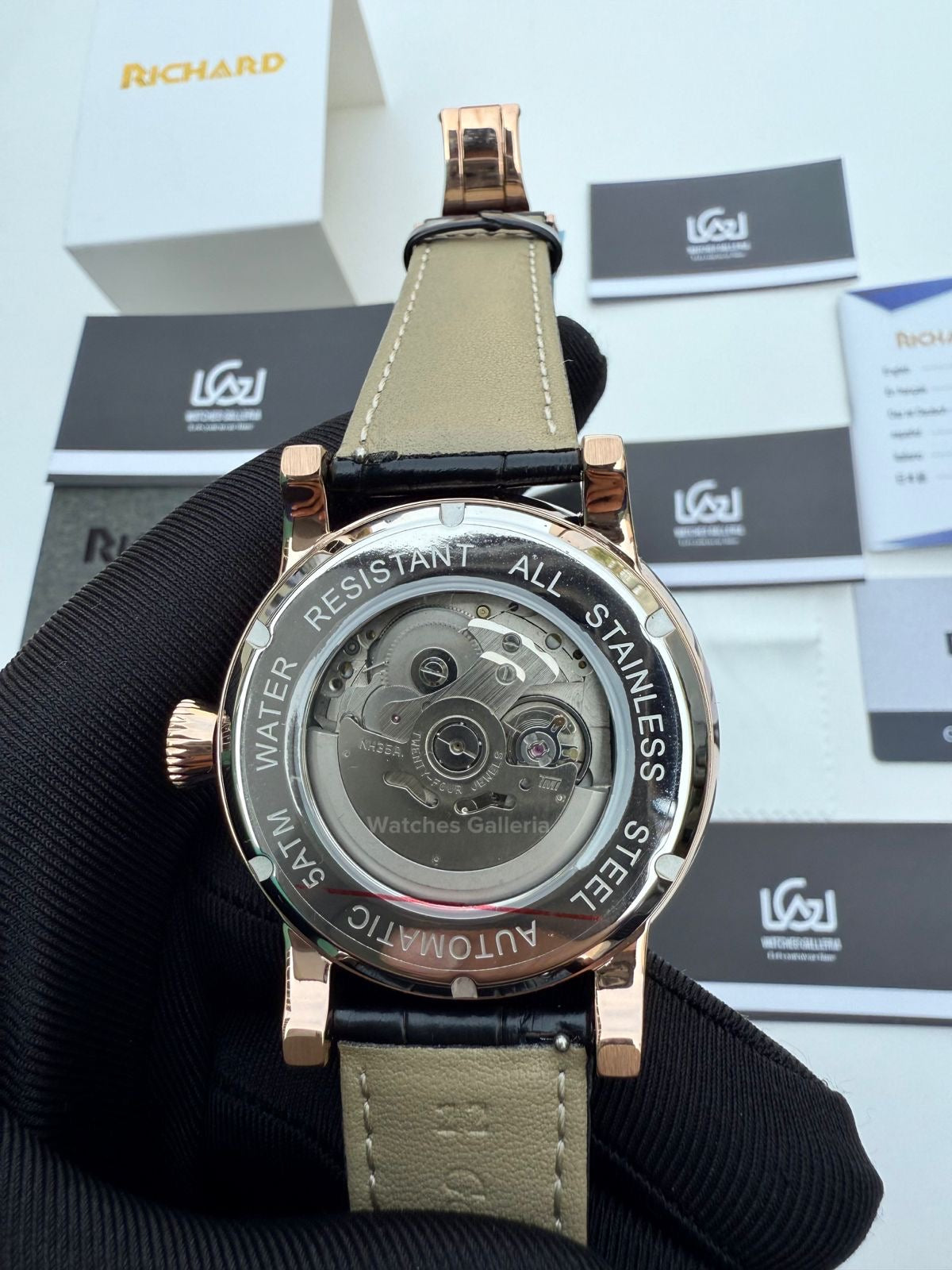 Richard Casino Automatic (Black) RH002 Watches Galleria