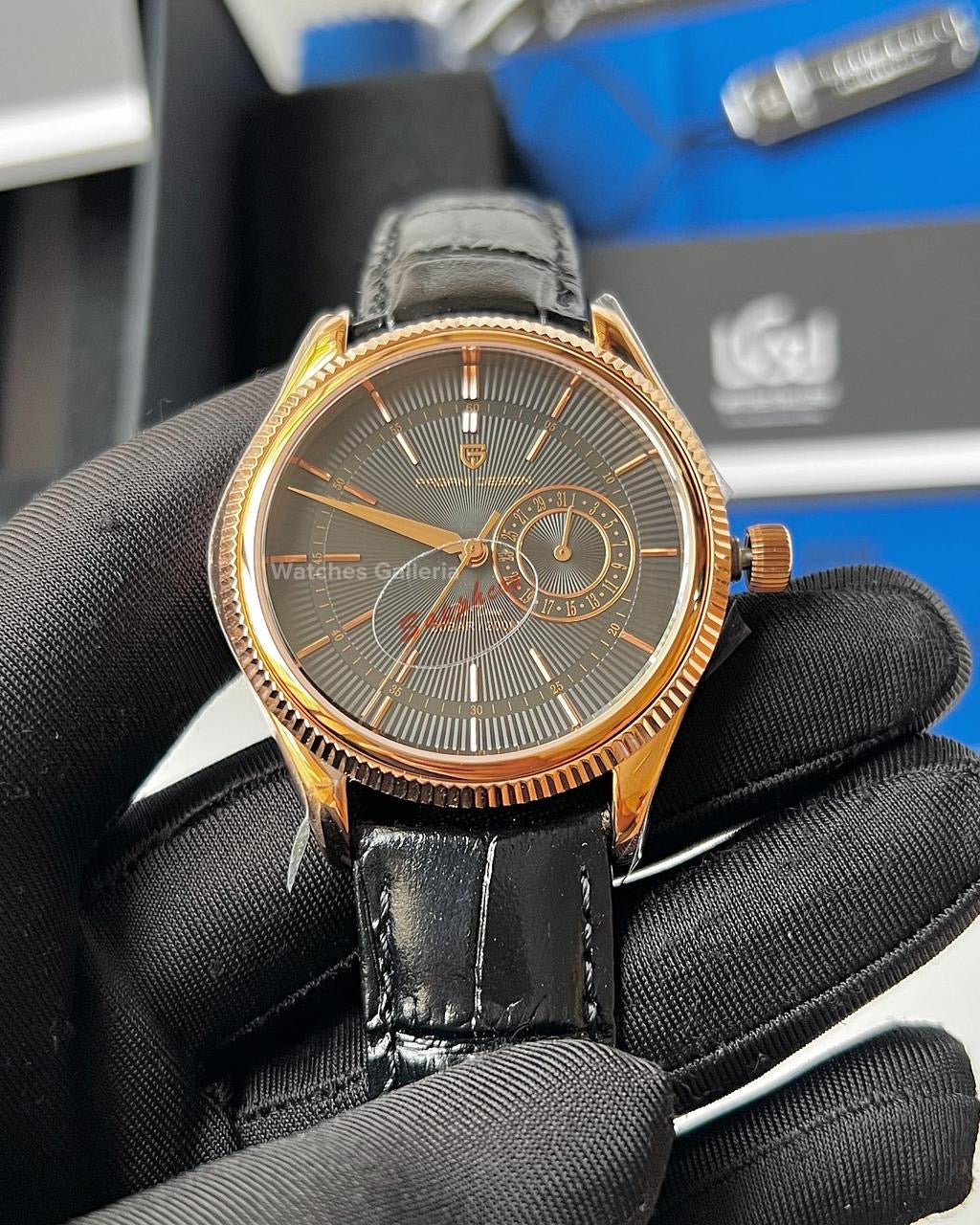 Pagani Design Classic Dress Watch (Black/Gold) PD1689