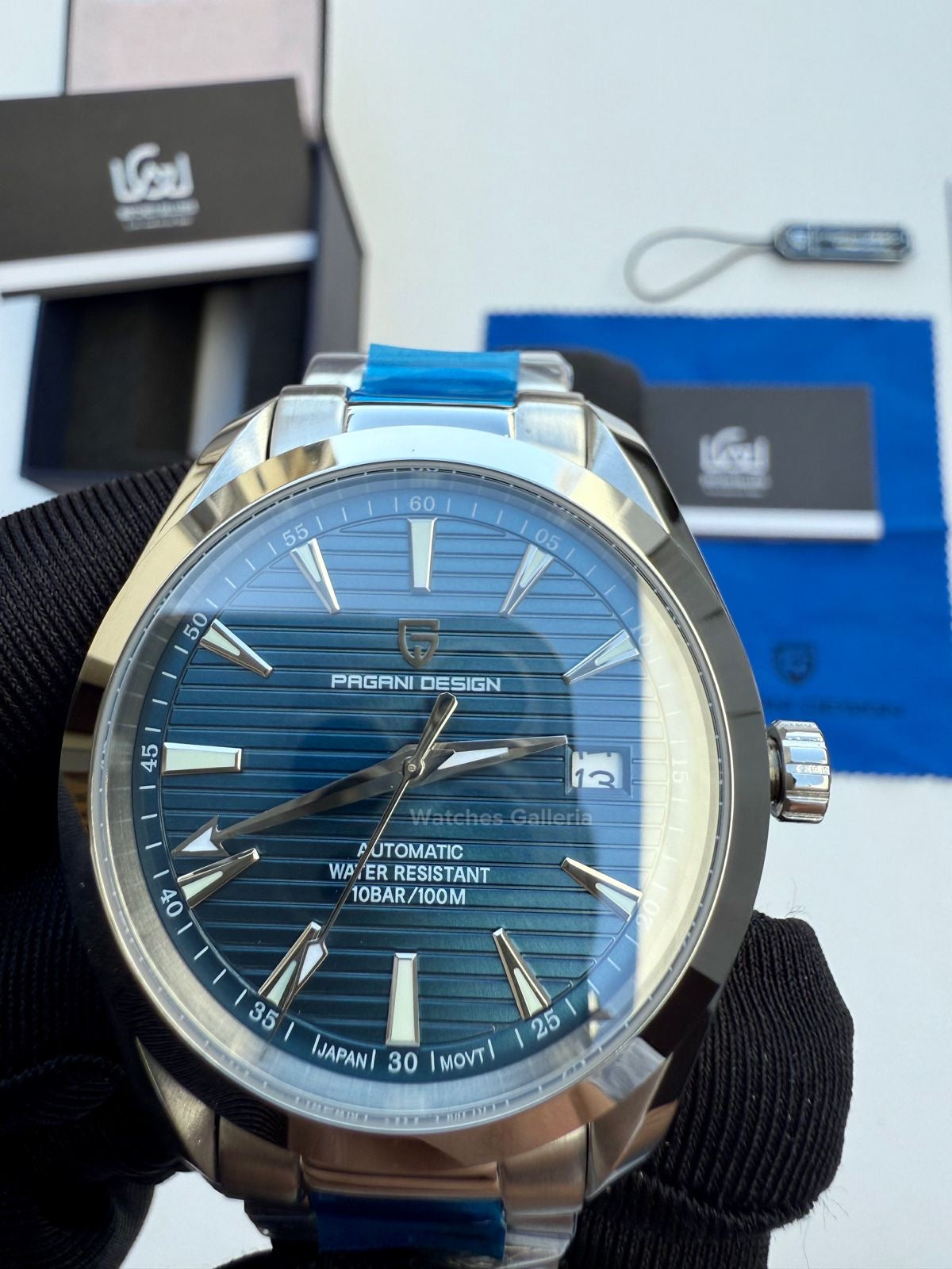 Pagani Design Aqua Terra Automatic (Blue) PD1688 Watches Galleria