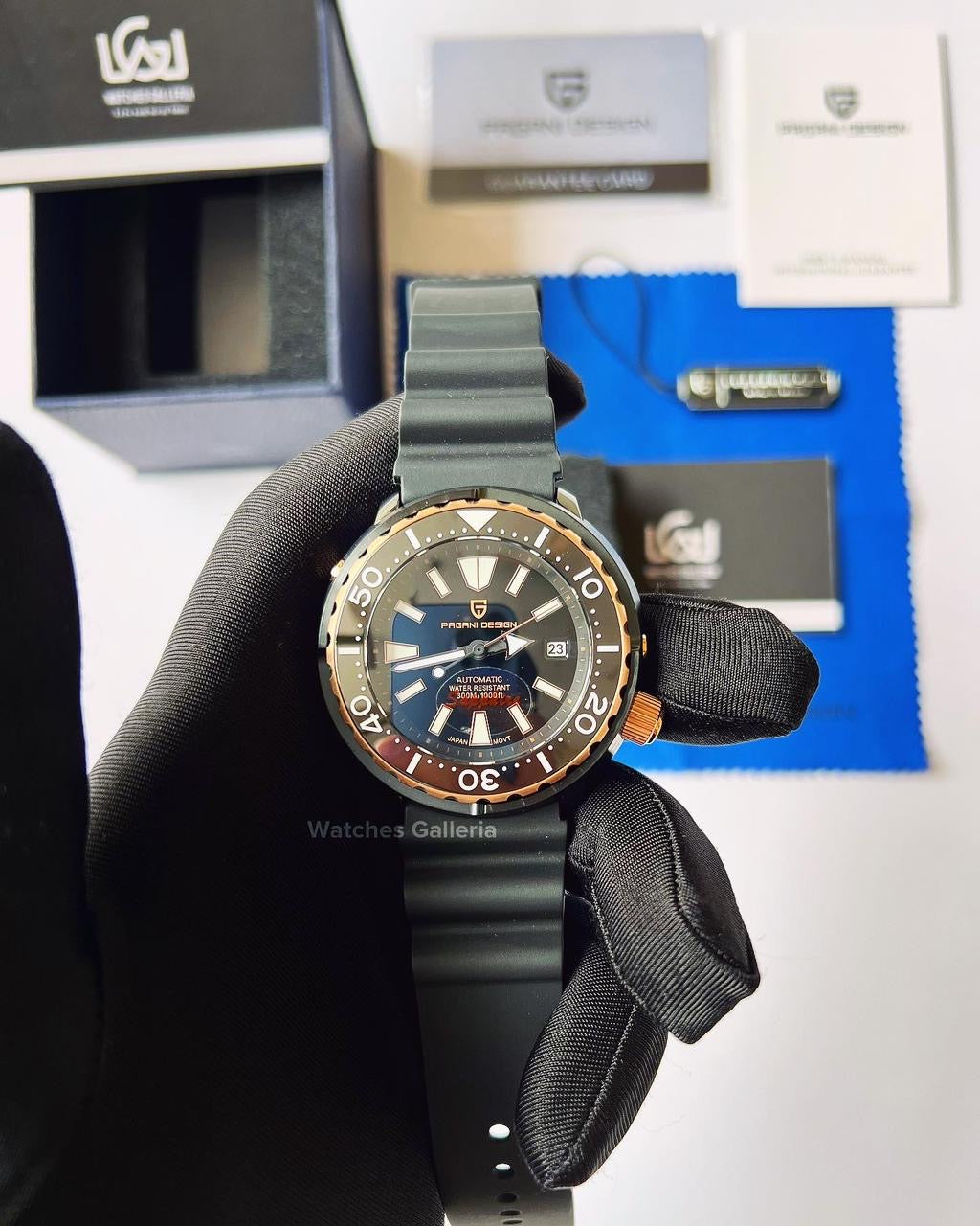 Pagani Design Tuna Automatic (Black Gold) PD1695