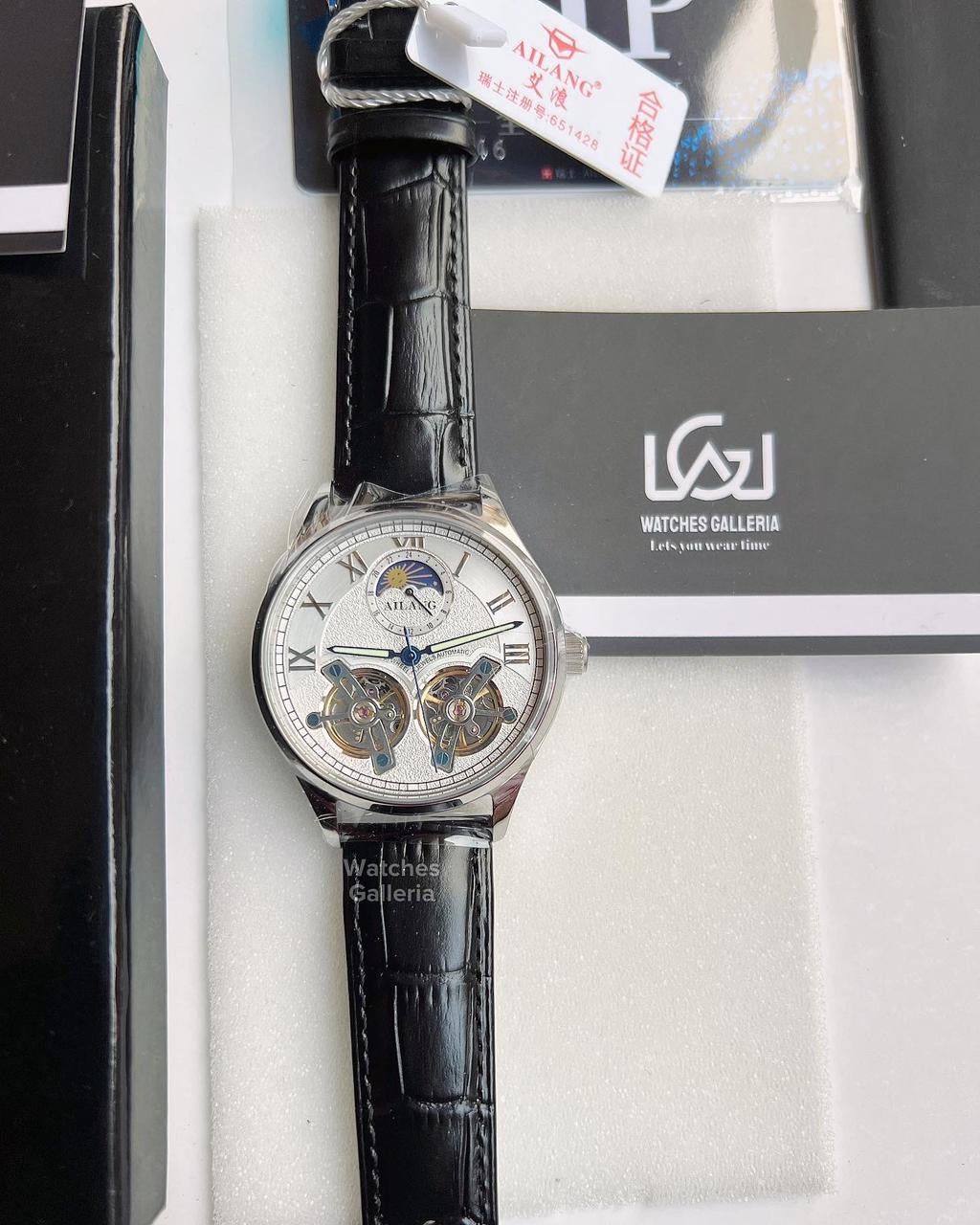 Ailang Double Flywheel Automatic (White/Black) AL8822