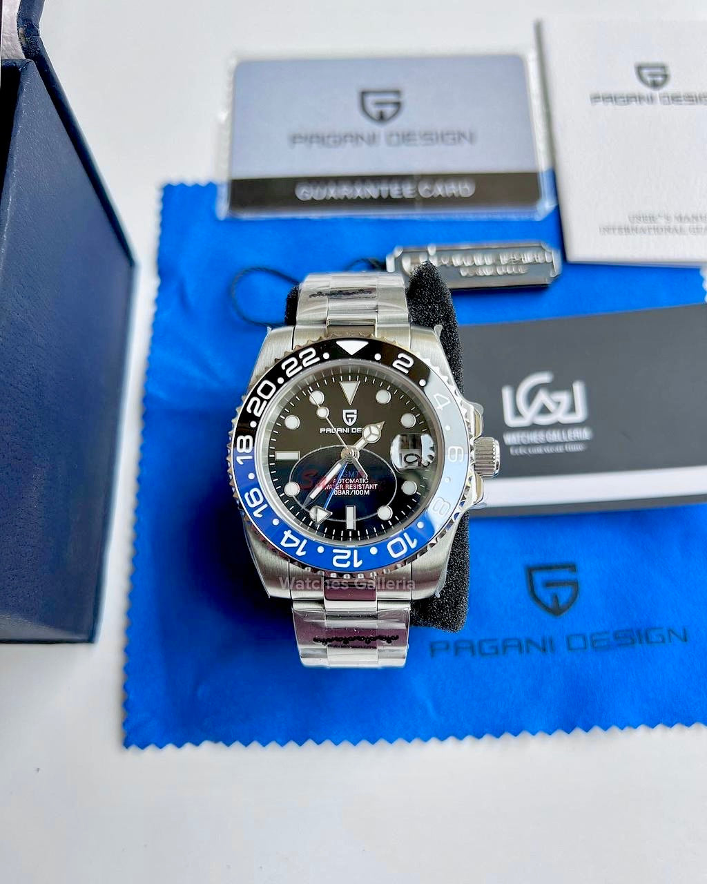 Pagani Design GMT Master Automatic (Batman) PD1662