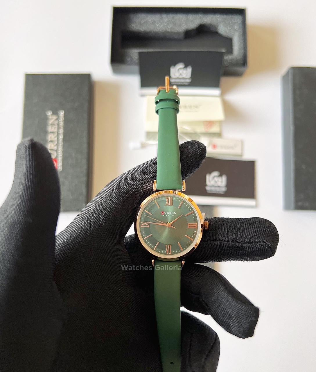 Curren Ladies Watch Quartz (Green) C9079
