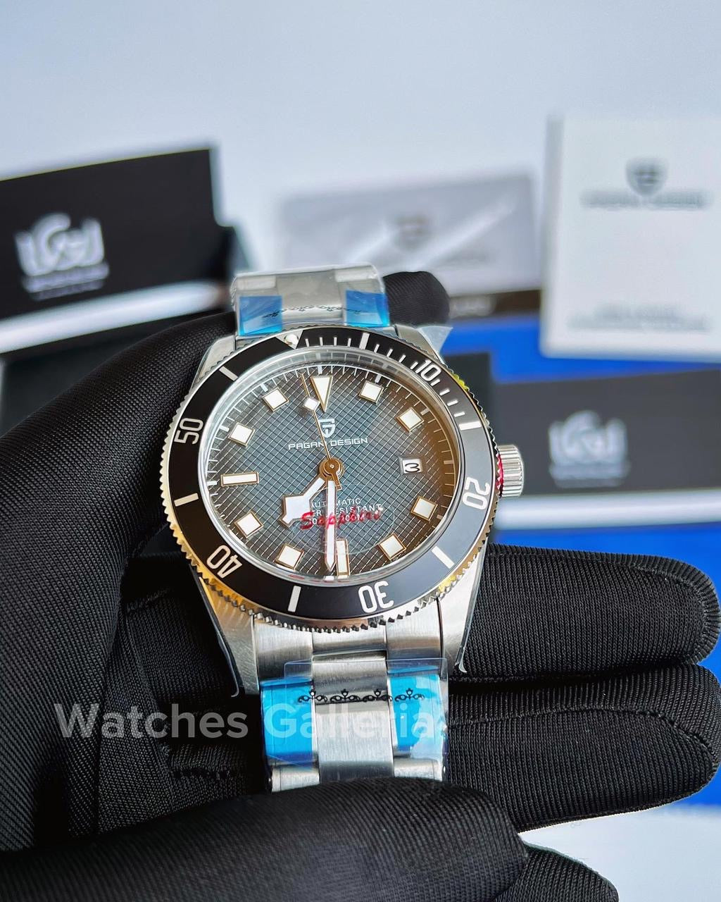 Pagani Design Black Bay Automatic (Black Blue Gradient) PD1671 âDISCONTINUEDâ