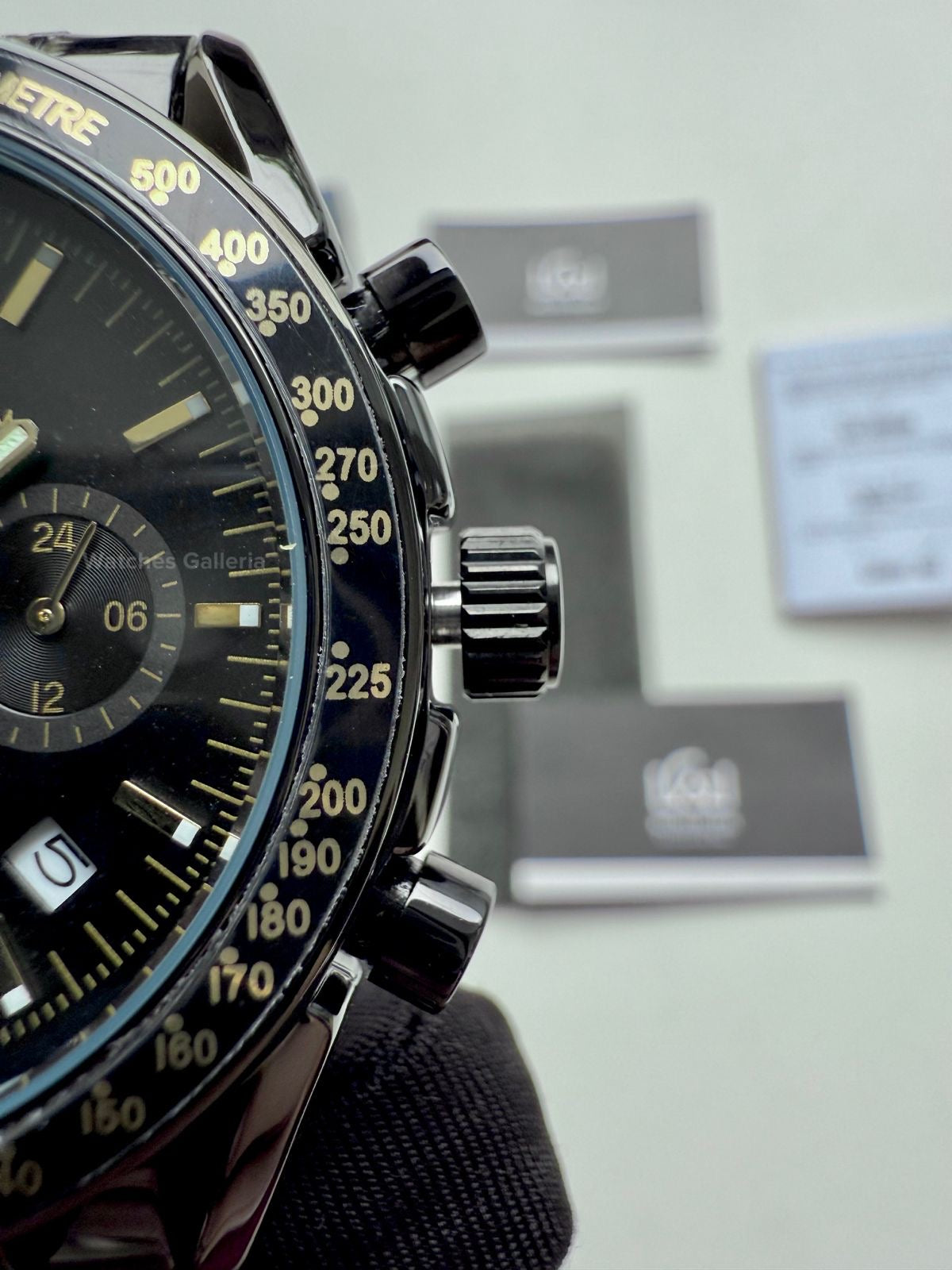 Lige Speedmaster Quartz (Black) lige89137 Watches Galleria