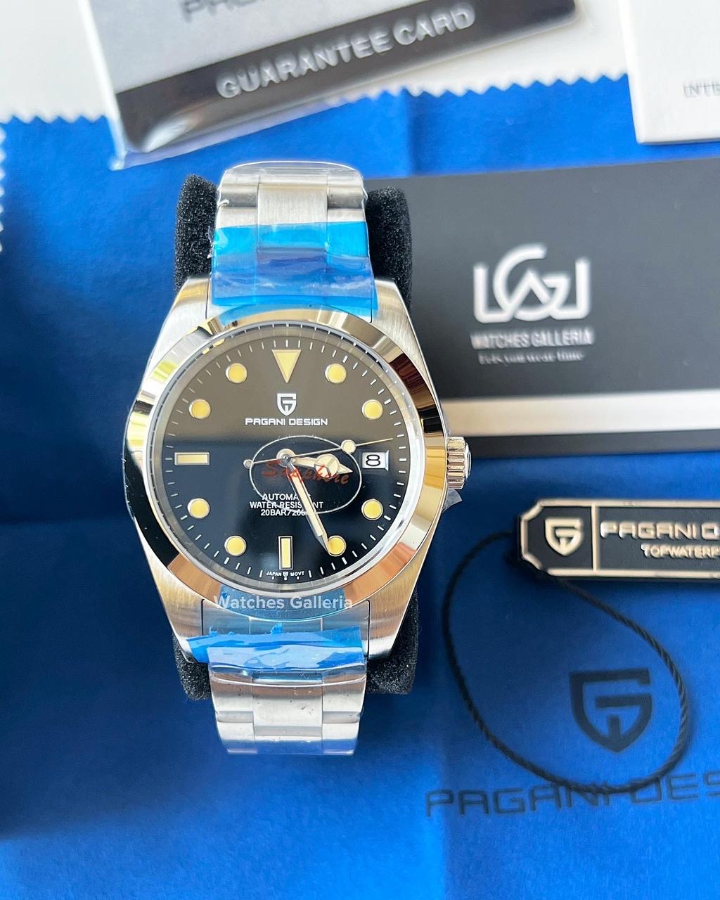 Pagani Design Explorer Vintage Automatic (Black) PD1692 “DISCONTINUED”