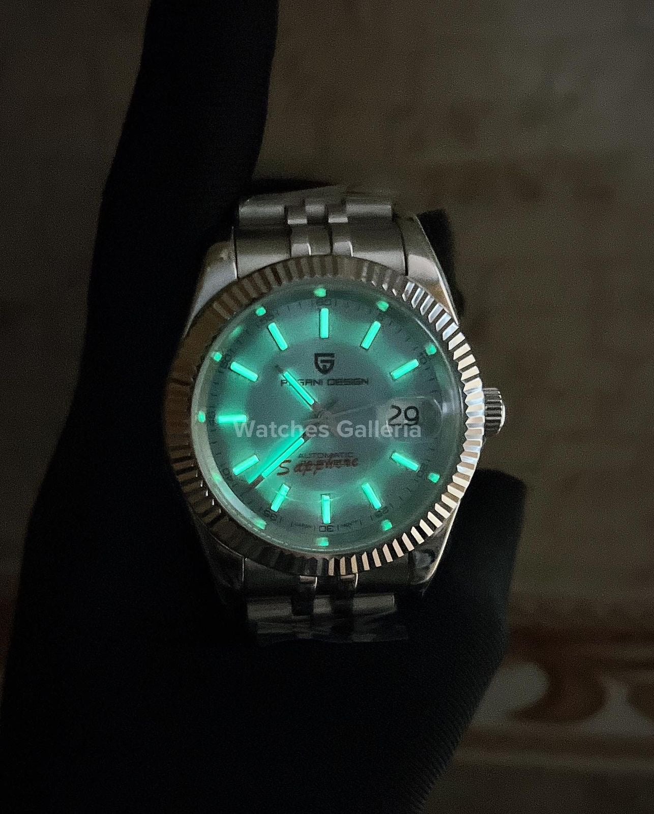 Pagani Design DateJust Automatic (Ice Blue) PD1645