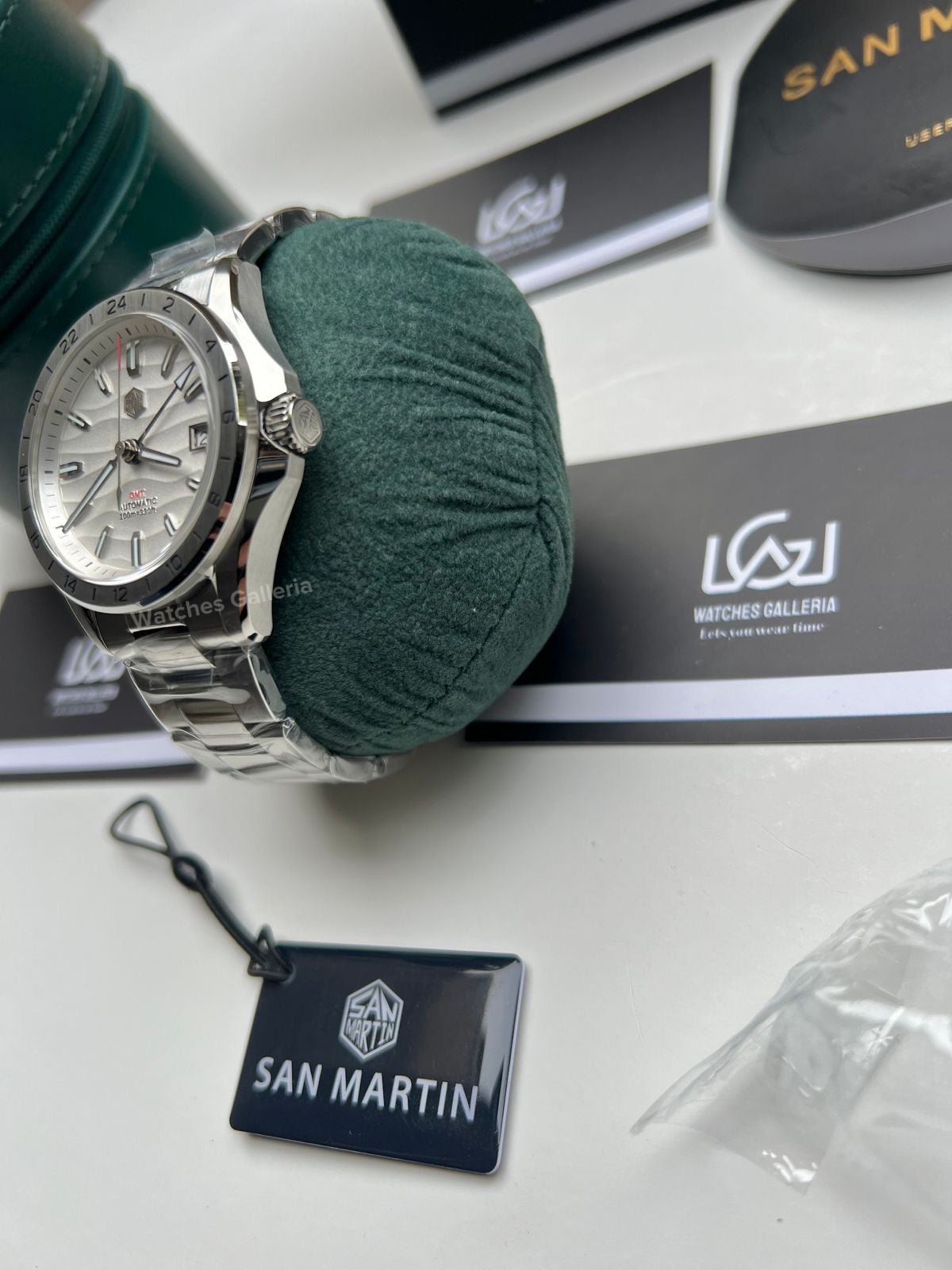 San Martin Desert White Automatic SN0129