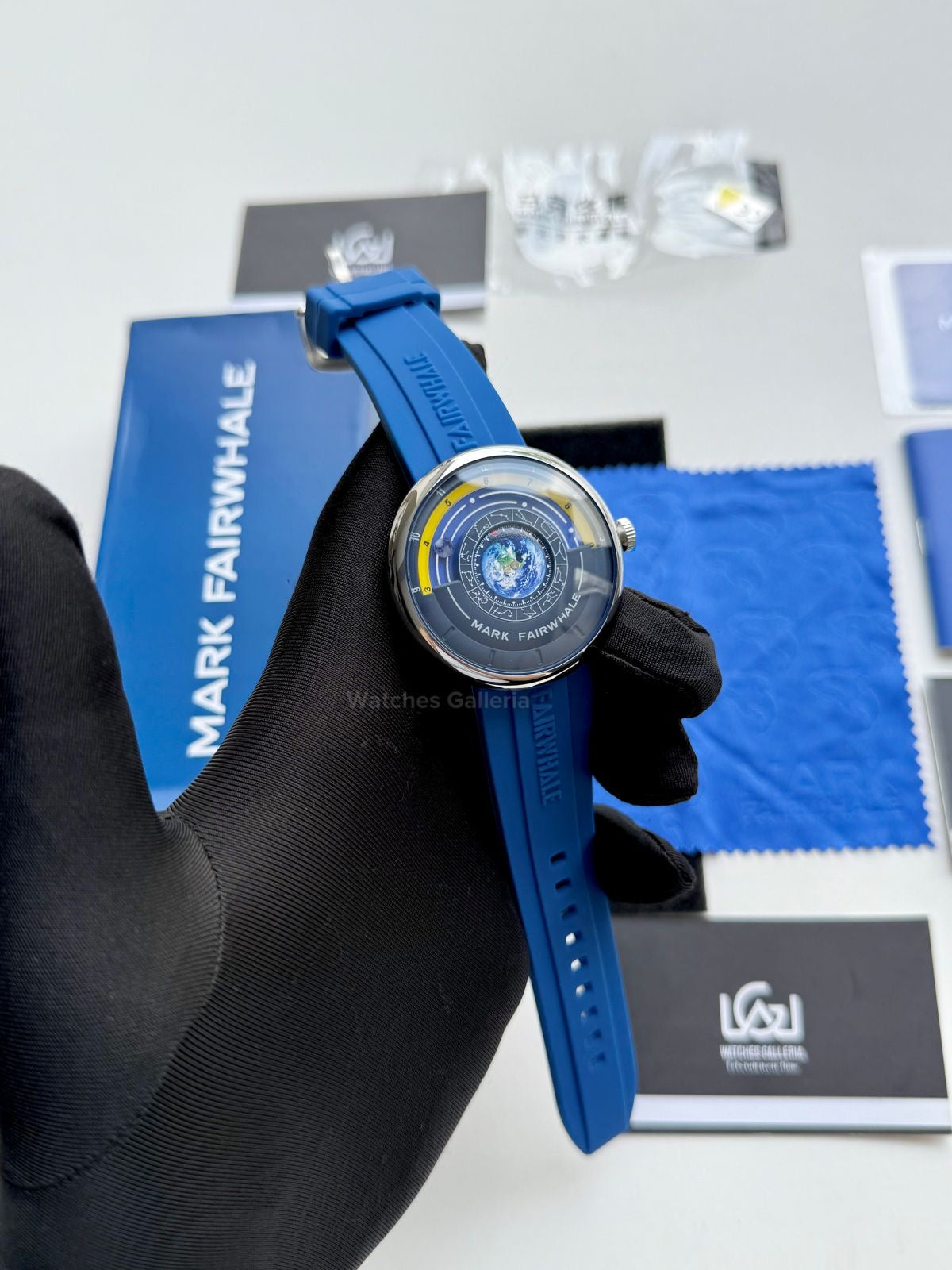 Mark Fairwhale Earth Planet Quartz (Blue) MFW5700 Watches Galleria © Copyrights All Right Reserved