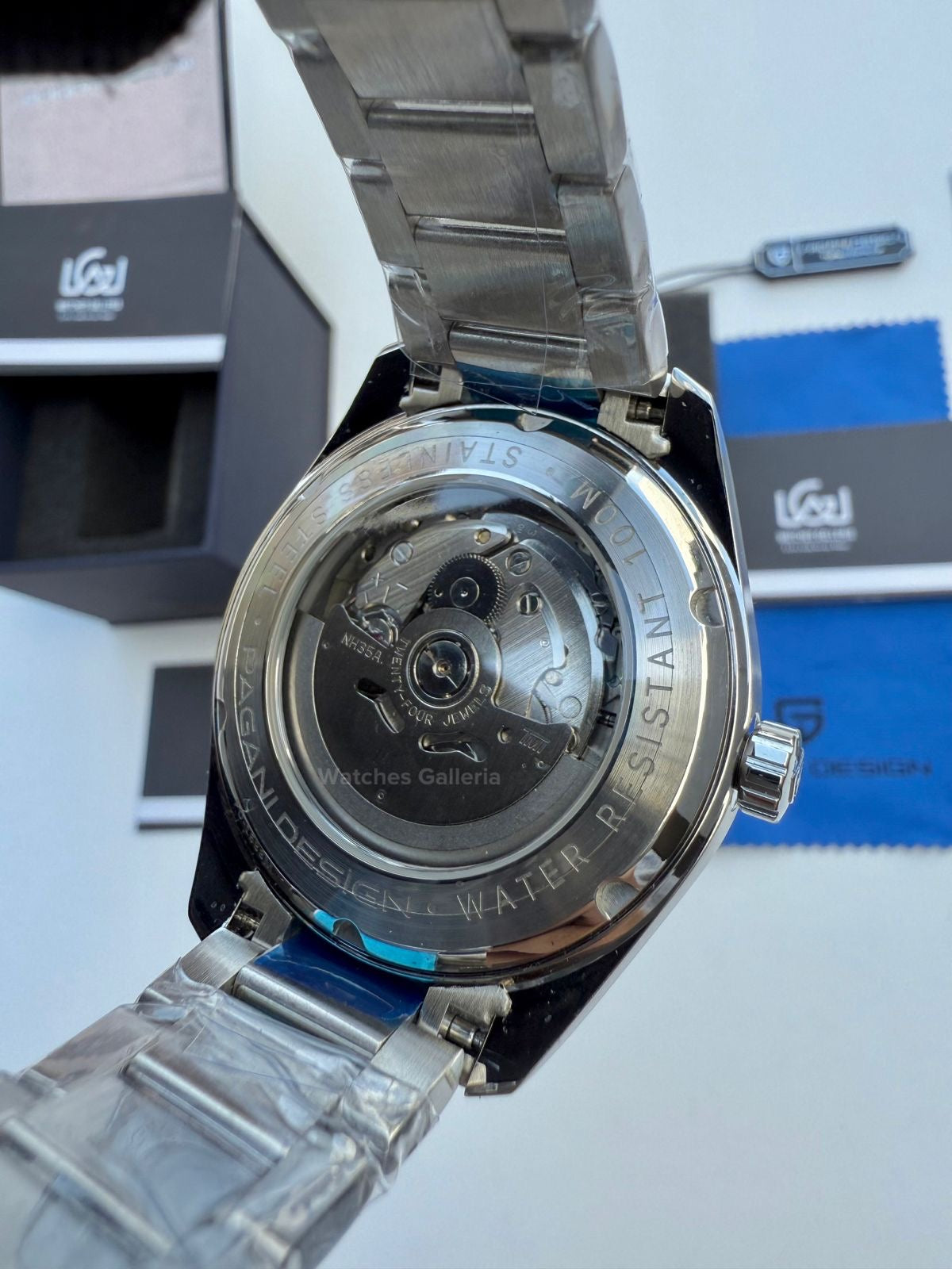 Pagani Design Aqua Terra (Green) PD1688 Watches Galleria