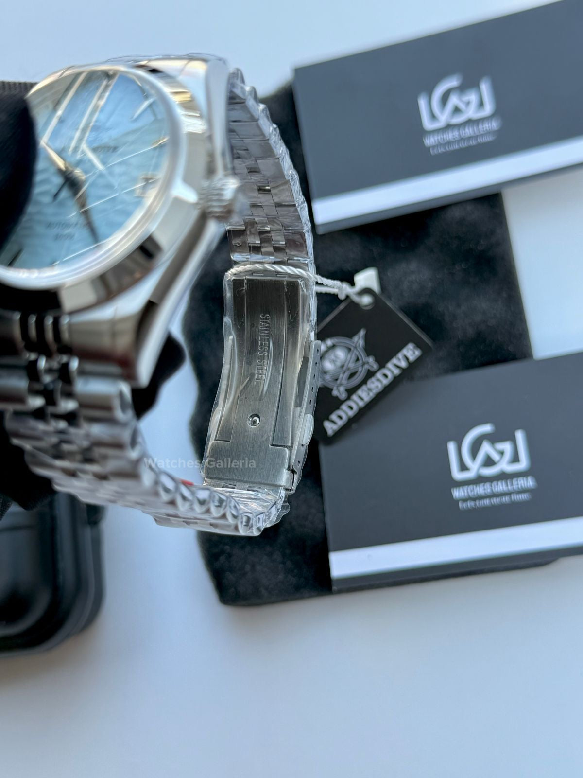 Addiesdive Omiwatari (Ice Blue) Japan Automatic Movement AD2118 Watches Galleria