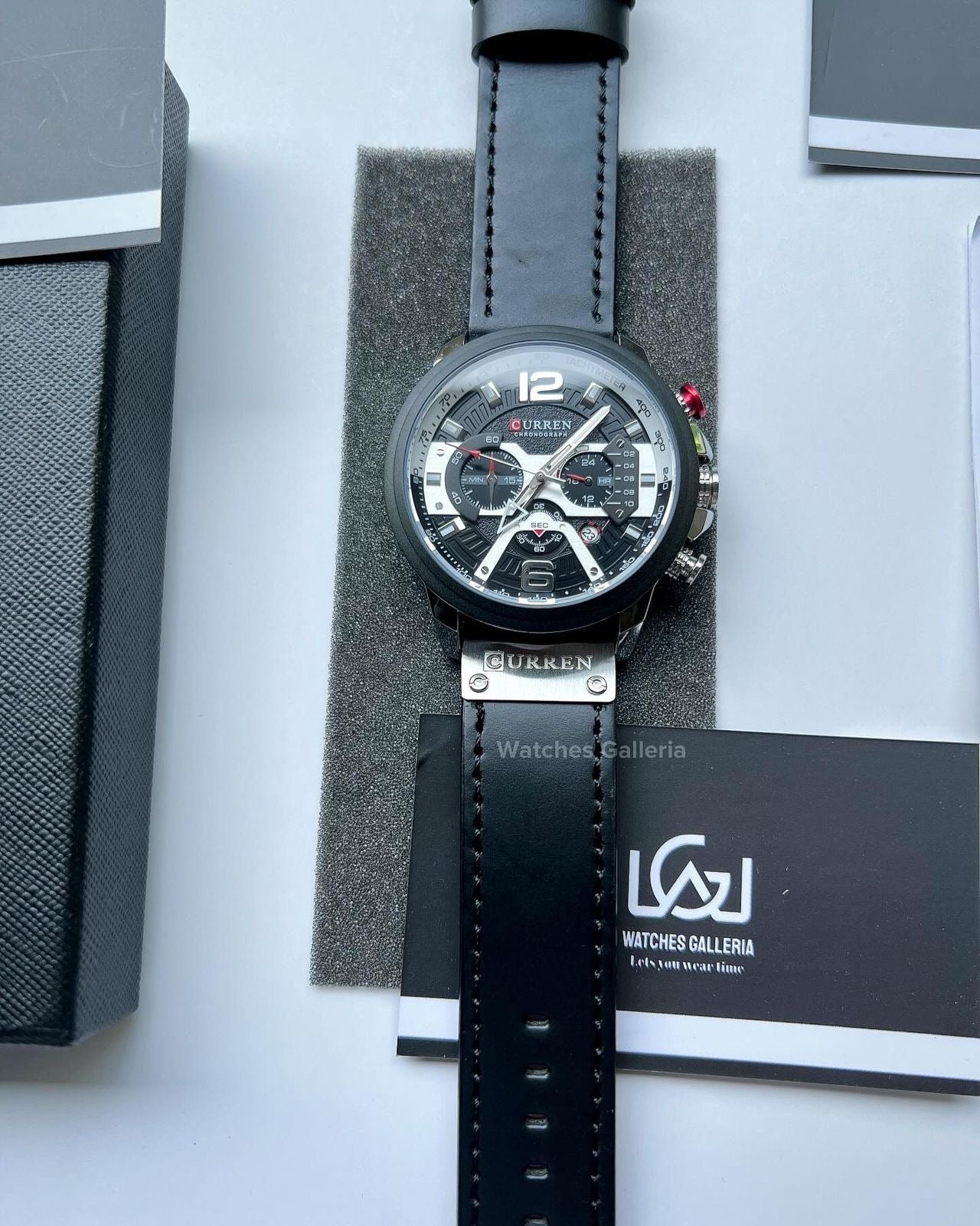 Curren Chronograph (Black) C8329 Watches Galleria